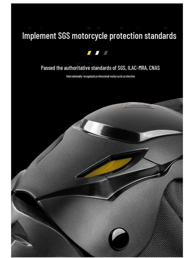 Windproof Motorcycle Racing Protective Gear: Electric Knee and Elbow Pads Set