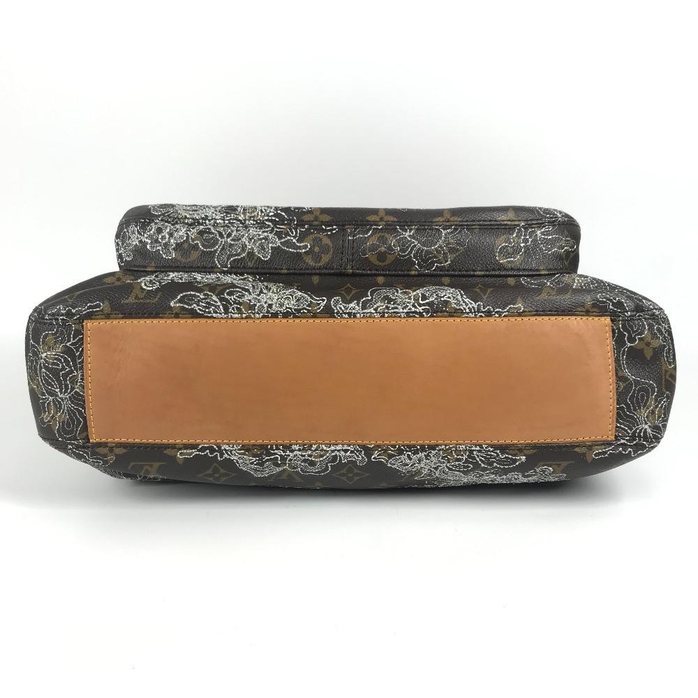 Louis Vuitton M95406 Monogram Dantelle Fersen Shoulder Bag Tote Bag White/Brown