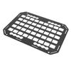 Truck Bed Molle Panel Rack 11x15.3x0.1in Aluminum L Track Cargo Storage Organizer for Cars SUVs Pickup RVs