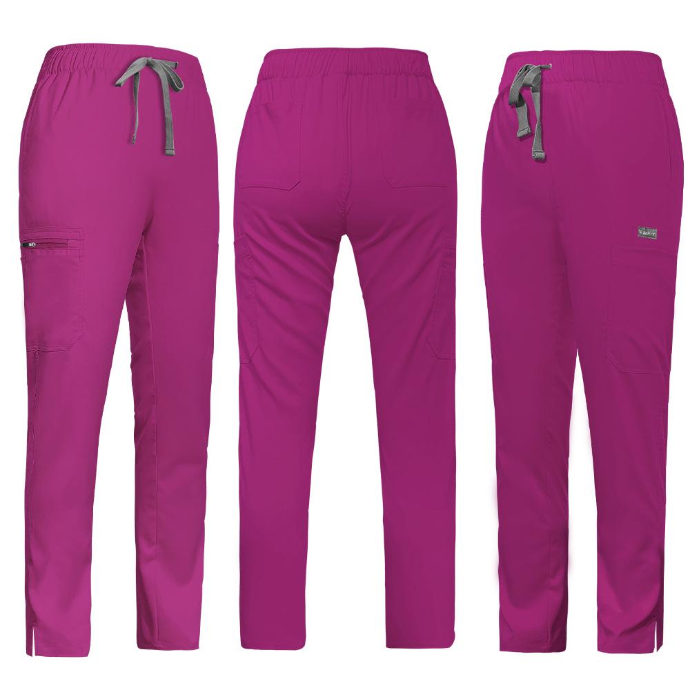 Solid Color Scrubs Pants Lab Surgical Pants Unisex Doctor Nurse Uniform Work Pants Nurse Accessories Medical Doctor Pants