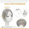 Clip In Hair Toppers Wigs with Bangs Hair Extension Fringe Hair Pieces  Increase Hair Volume