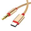 Type-C to 3.5mm Car Headphone Jack HiFi Audio Adapter Connector Converter Cable