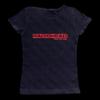 Crop Top Emo Girl Gothic Letter Print Cute Black Baby Tee Punk Streetwear Vintage Grunge T-Shirt Y2k Clothes Summer Women's Slim
