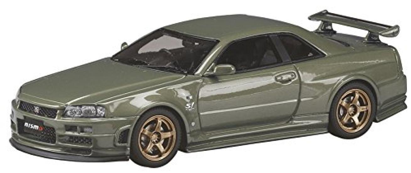 

Hobby Japan MARK43 Nismo R34 S1 Package Millennium Jade Finished Product 1/43 GT-R S-Tune