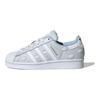 Hello Kitty x adidas Superstar J Haftowane Chmury Buty Dziecięce Niebieskie Halo-Niebieskie Chmura-Białe IF7021