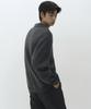 MUSINSA STANDARD [Victoria Wool] Slit Neck Collared Knit [Medium Grey]