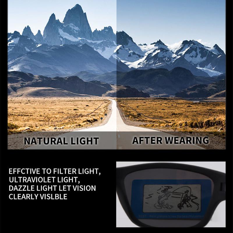 Cycling Bicycle Bike Sport Motorcycle Driving Polarized UV400 Goggles Sunglasses Men Women Outdoor Hiking Fishing Eyewear Anti-glare Travel Eyeglass