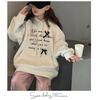 Mädchen Sweatshirt mit Kapuze im koreanischen Stil - 2025 Frühling/Herbst Mode Pullover für ältere Kinder