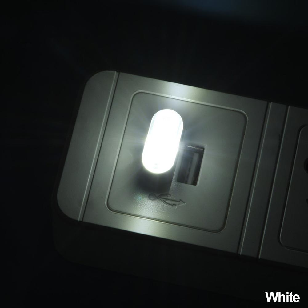 1ks Car Mini USB LED Atmosférická světla Interiér auta Neonová dekorativní lampa Nouzové osvětlení Univerzální PC přenosný Plug and Play