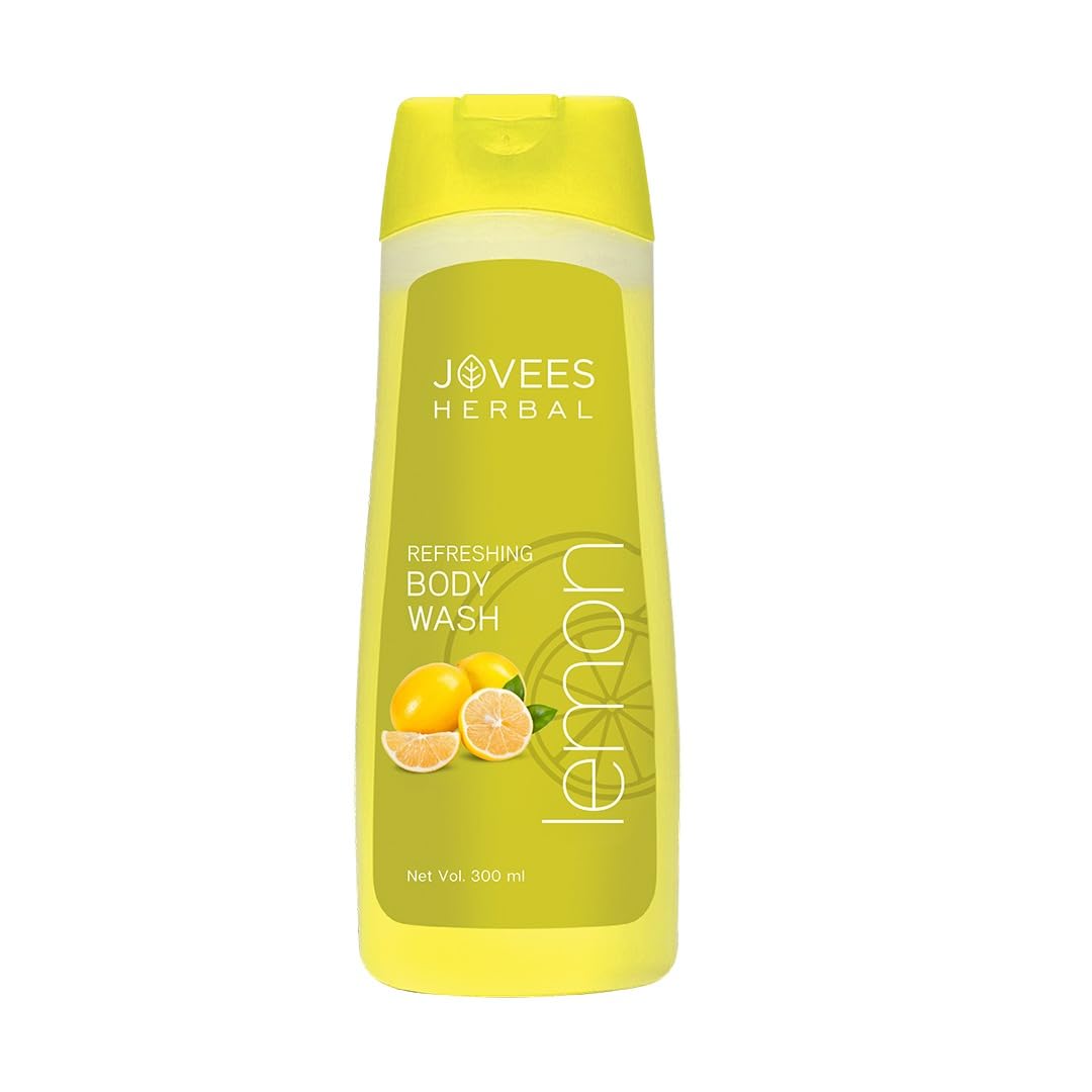 

Jovees Herbal Lemon Body Wash 300ml Pack Of 1 For Softer Smoother Skin With Long Lasting Fresh Fragrance