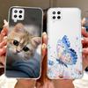 For Samsung Galaxy A22 4G Case SM-A225F Cool Dragon Painted Cover Soft Slim Phone Case For Samsung A22 A 22 Galaxy A42 5G Fundas