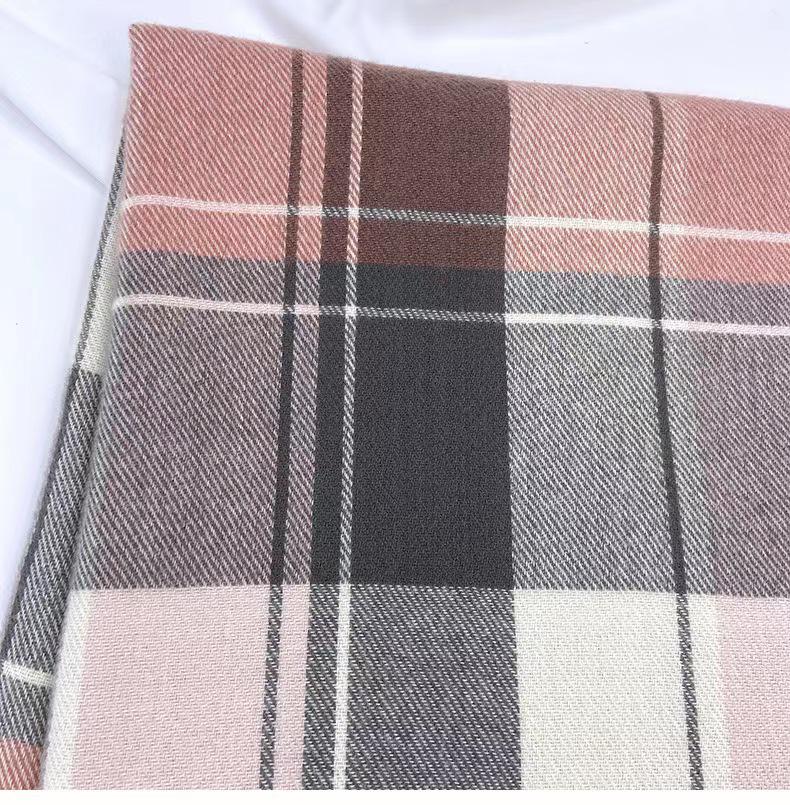 Autumn & Winter Retro Color Block Scarf - Trendy, Elegant Imitation Cashmere Shawl