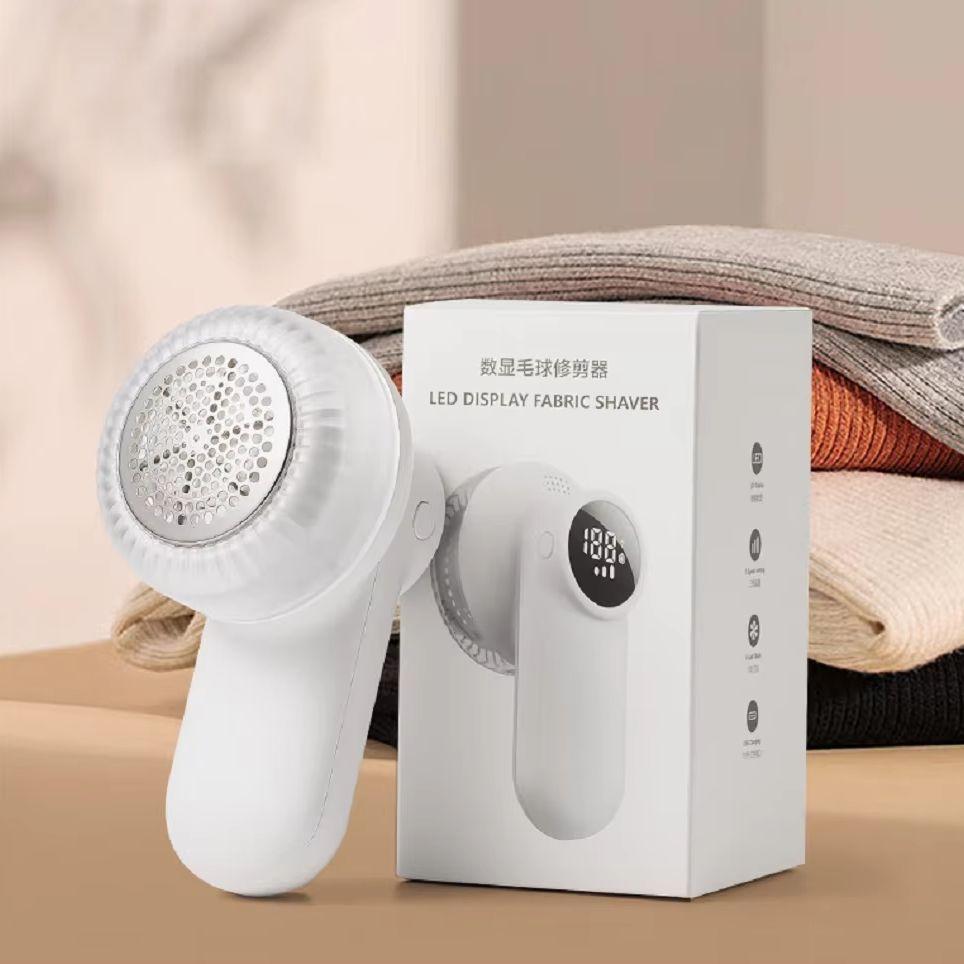 Xiaomi Electric Lint Remover Rechargeable Lint Remover Clothes Sweater Defuzzer Intelligent Digital Display Lint Shaver Trimmer