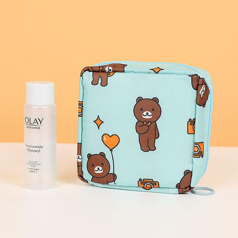 

Многоцелевая сумка для хранения помады и предметов личной гигиены Cross-Border большой вместимости 12x12x4 cm