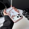 Matte 3D Hollow Snake Soft Phone Case For iPhone 17 Air 16 11 12 13 14 15 Pro Max Plus Plating Heat Dissipation Cover Funda