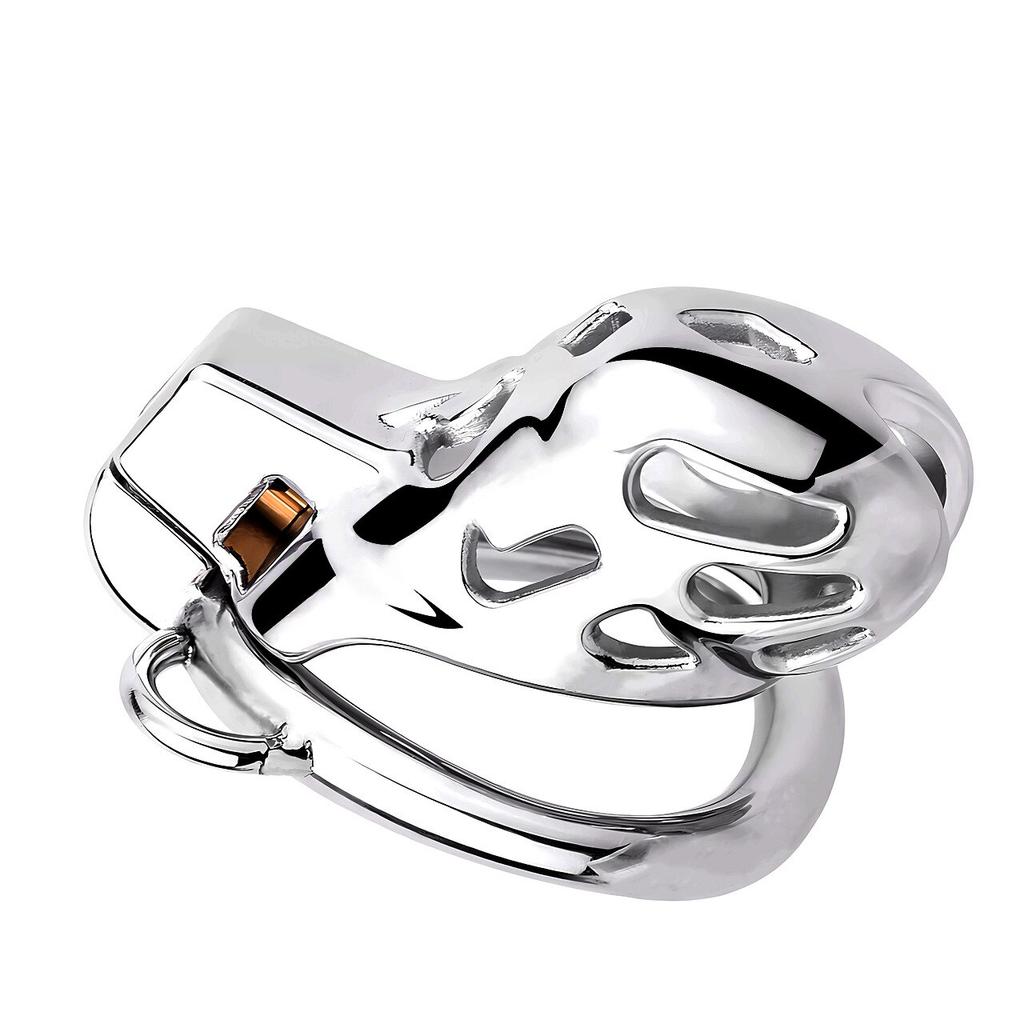 Keuschheitsschloss für Männer, Edelstahl, Metall, CB-Schloss, Peniskäfig, Sexspielzeug, Cockring, Keuschheitsgürtel, Cock-Bondage