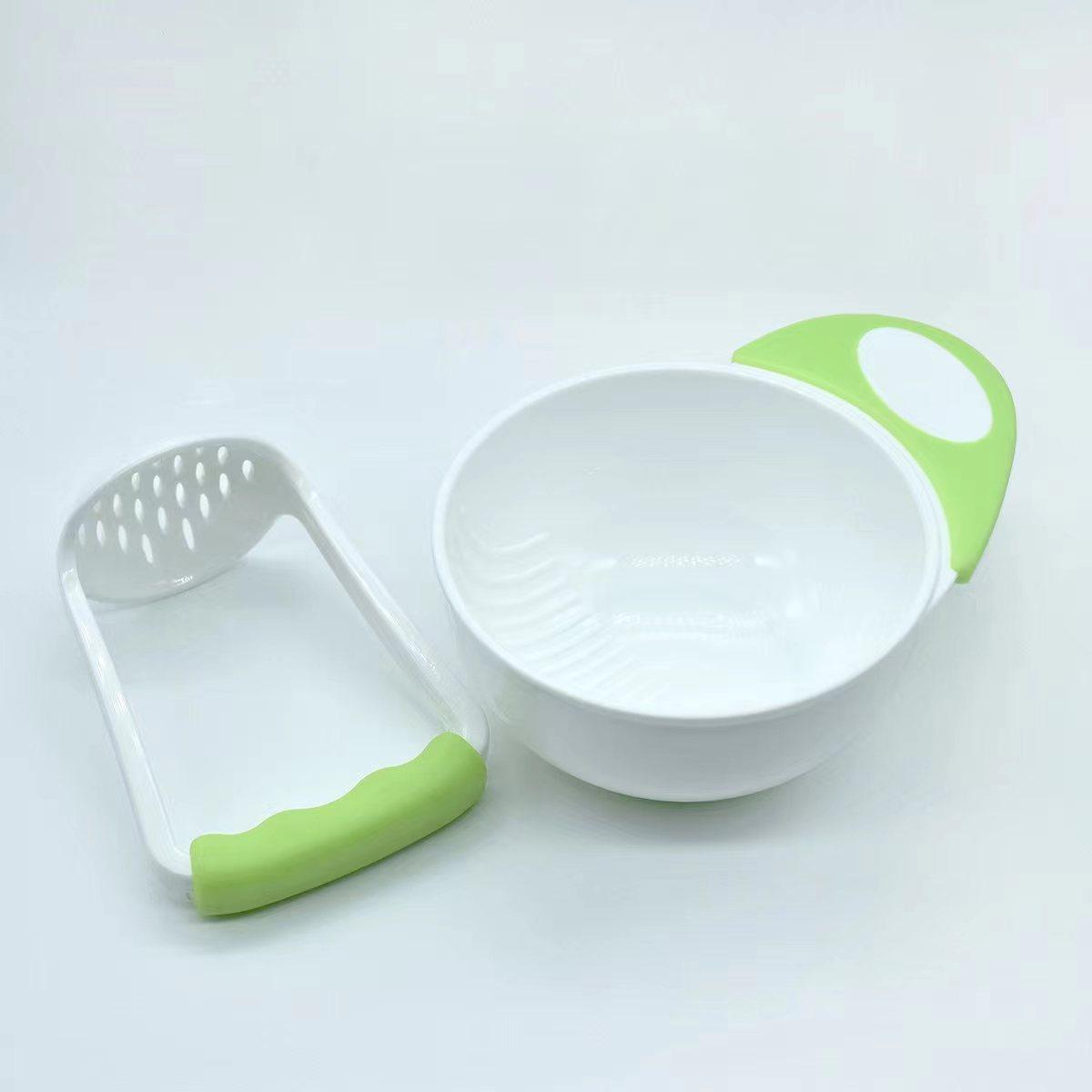 

Кухонні пристосування Нержавіюча сталь Машина для приготування грязі для картоплі Машина для приготування грязі під тиском Картопледавка Машина для приготування фруктів Овочі Інструменти Аксесуари 2-piece set зелений