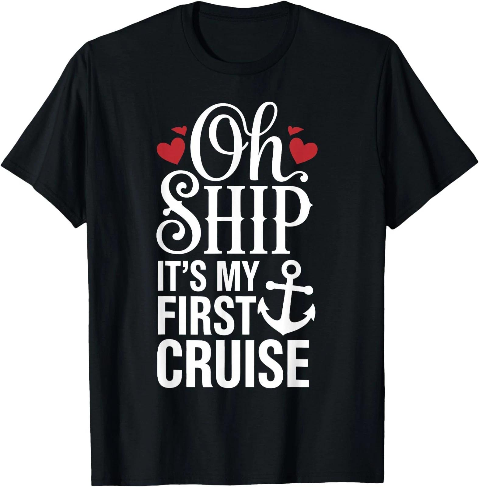 My First Cruise 2026 Tshirt First Time Cruise Vacation 2026 T-Shirt L