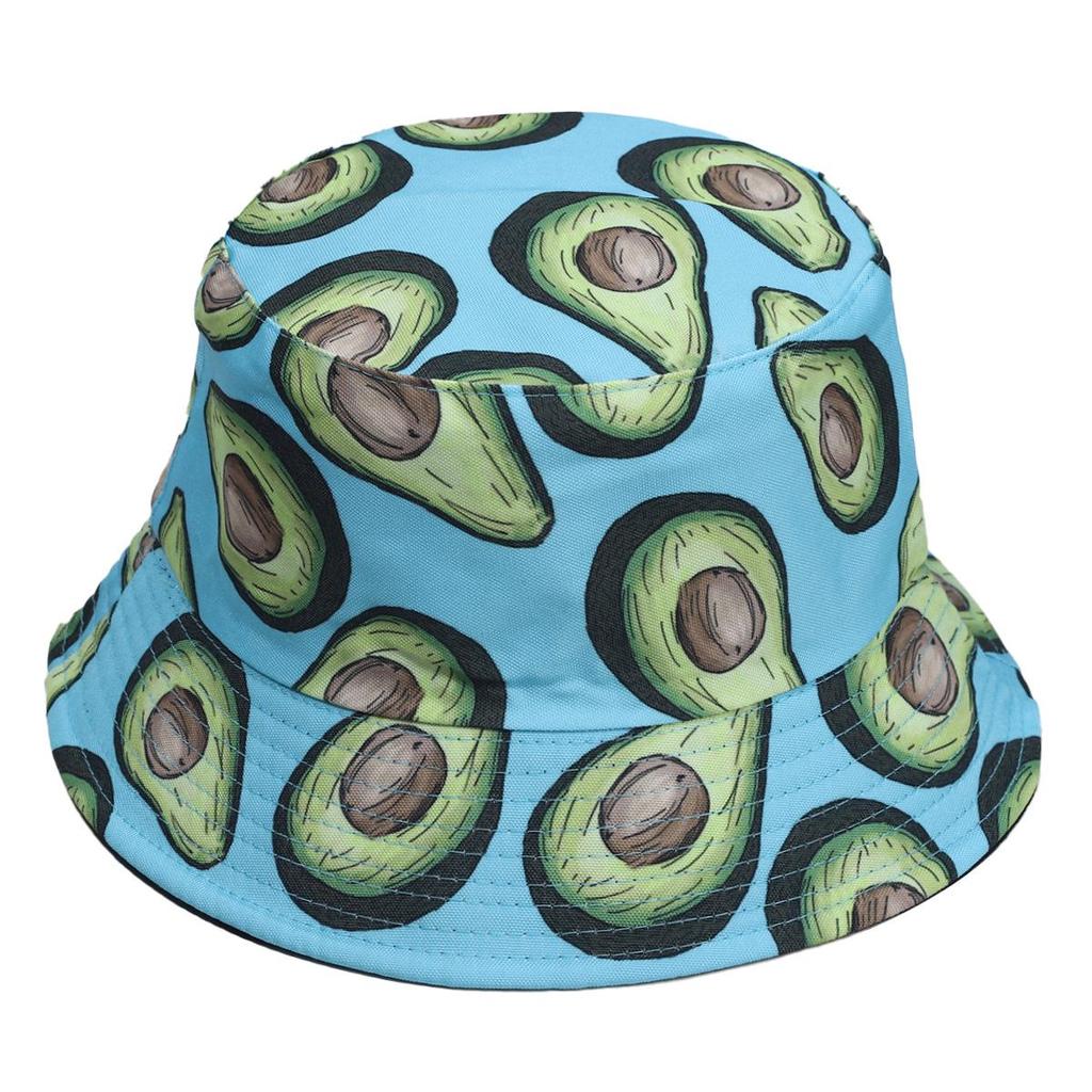 2026 Lemon Pattern Reversible Bucket Hat for Men & Women – Summer Sun Protection