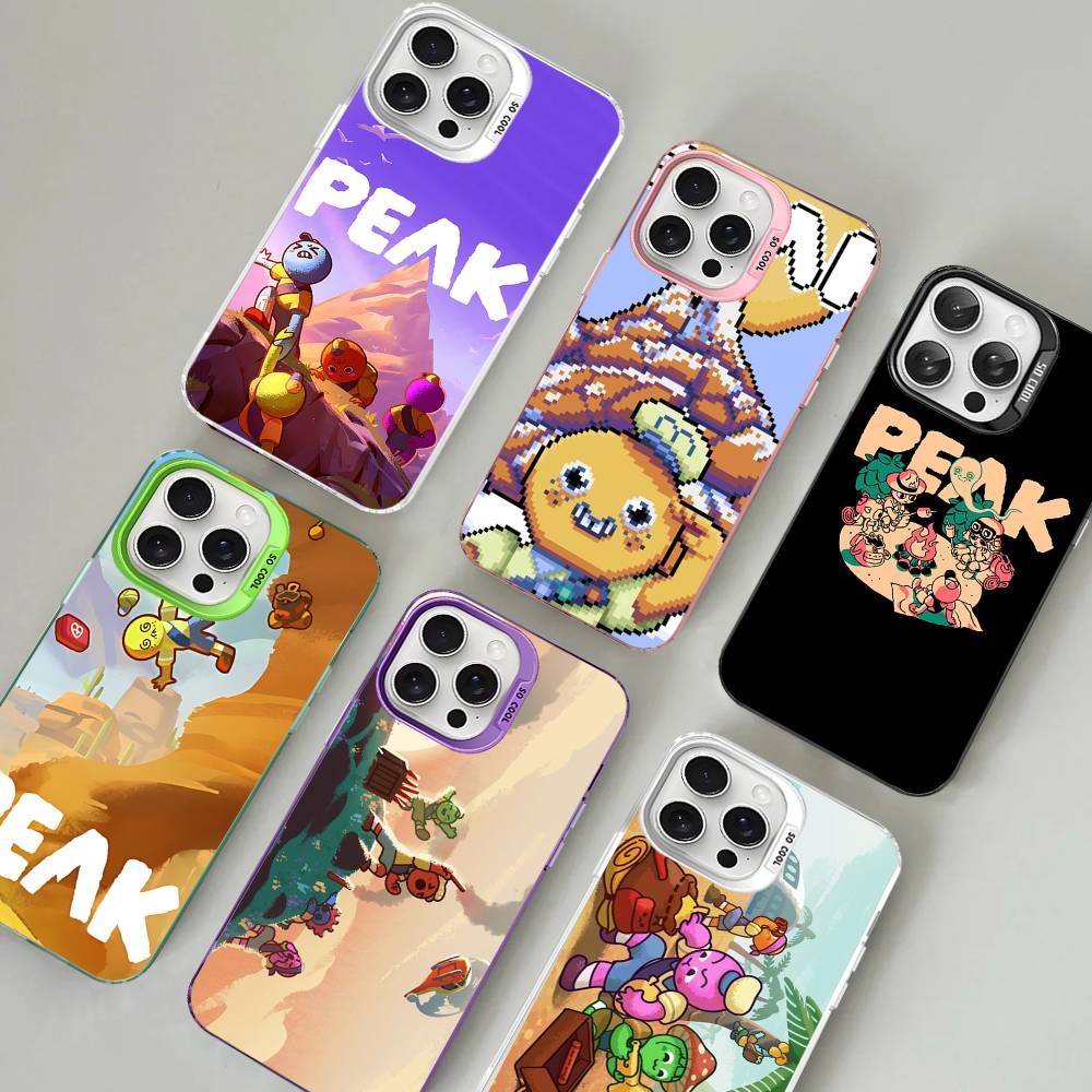 Popular P-Peak Game Phone Cases For IPhone 17 16e 15 14 13 12 11 Plus Pro Max ProMax Colorful Covers