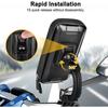 Support Smartphone Moto - ENONEO - Étanche - Rotation 360° - Compatible Jusqu'à 6,7 Pouces