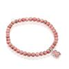 [TOUS] Silver Icon Color Rhodonite Bracelet 212531530