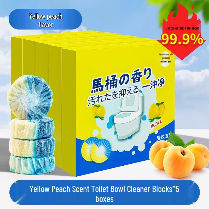 

Мощное средство для чистки унитаза с голубыми пузырьками: Туалетный блок длительного действия, ароматизированный, удаляющий накипь и дезодорирующий.