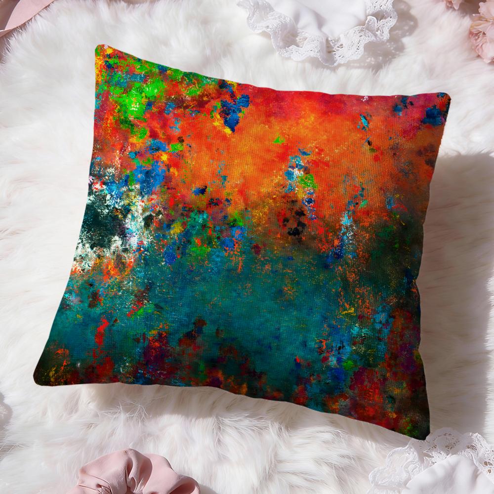 Funda de Cojín de Paisaje Comodidad Premium Diseño Reversible Dos en Uno para Cualquier Habitación Interior de Coche