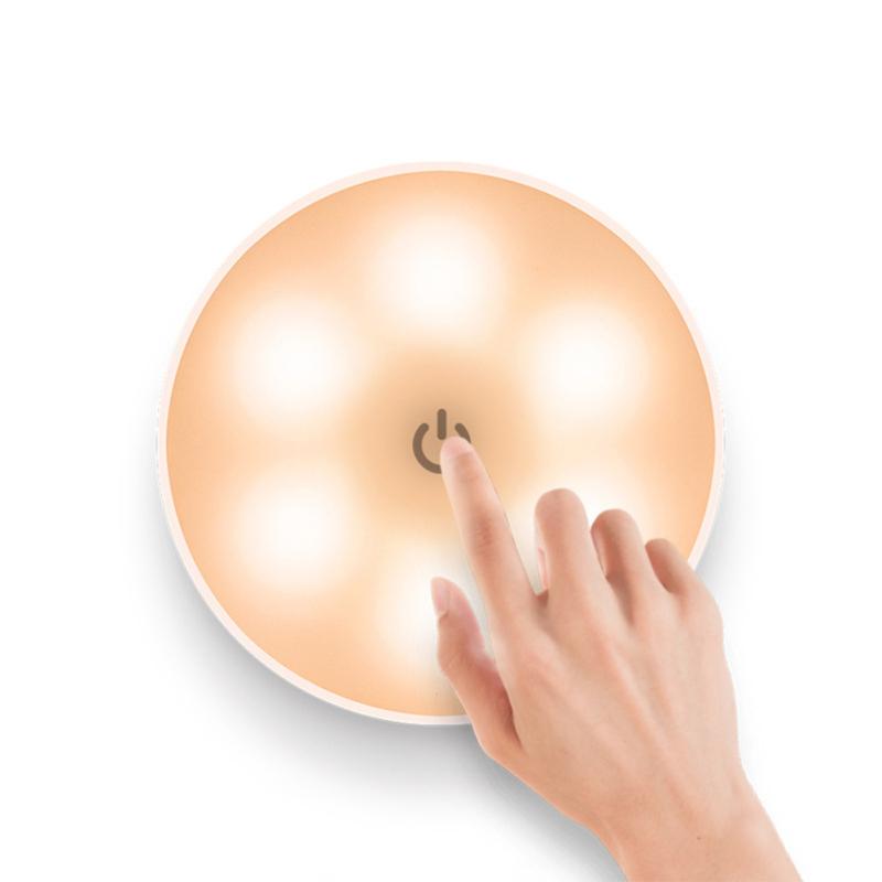 

Світлодіодна нічна лампа з регулюванням яскравості, USB-перезаряджувана, енергозберігаюча, з PIR-датчиком руху, магнітне настінне світло для c0138 Square,light source power:0.5W