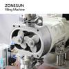 ZONESUN ZS-DTGT900M Rotary Lobe Pump Thick Paste Liquid Filling Machine Lotion Detergent Packing Equipment