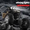 New 1:20 2WD RC Car Led Lights Radio Remote Control Cars Alloy Buggy Off-Road Control Trucks Boys Toys for Children