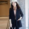 Dames Slim-Fit Blauwe Blazer