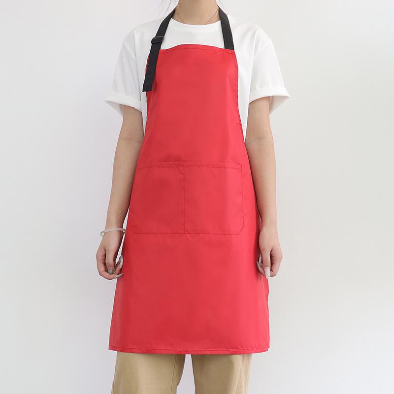 New Style Stain-Proof Neck Apron: Ultra-Thin, Custom Logo, Perfect for Kitchen, Painting, and Catering.