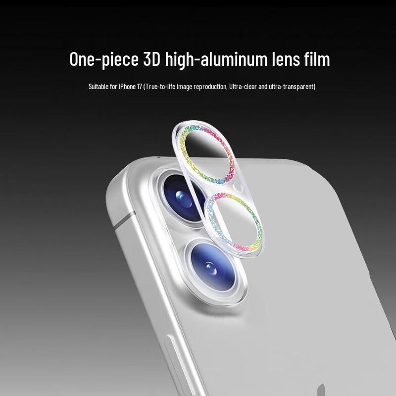 Smorss Glitter Lens Protector for iPhone 17 Pro iPhone 17 Pro