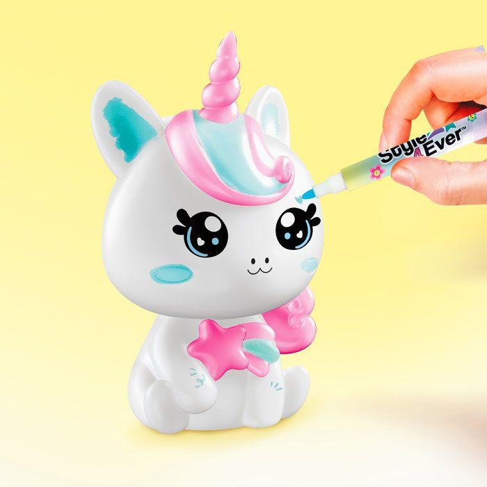 Y2K Light-Up DIY Unicorn To Decorate - Collector's Edition - Style 4 Ever - OFG 293 Canal Toys