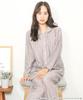 ON NISHIKI Langarm Baumwolle Doppel Hergestellt mit Premium gekämmtem Ober- und Unterteil und Perfekt für Frühlings- und Herbst-Loungewear Größe Damen-Pyjama, 100%