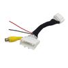 Back Of Radio Installation 24 PIN Adapter Vehicle Camera Installation Good Materials Non-Deformed Design Practical And Reliable