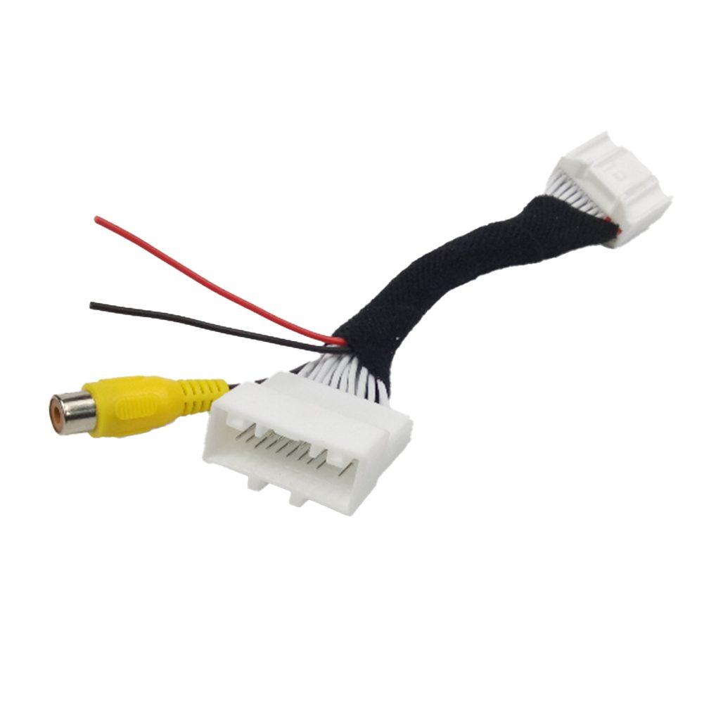 Back Of Radio Installation 24 PIN Adapter Vehicle Camera Installation Good Materials Non-Deformed Design Practical And Reliable
