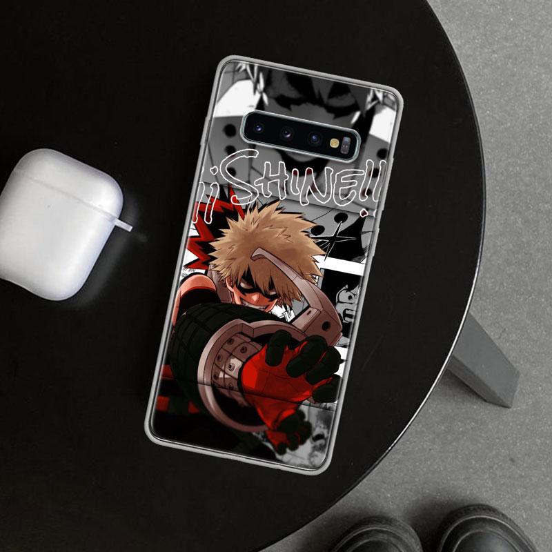 MHA Bakugou Katsuki Phone Case Cover for Samsung Galaxy S26 S25 Edge S24 S23 Ultra S22 Plus S21 FE S20 + Art Customized Fundas G