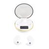   Earbuds with Digital Display Charging Case Stereo Wireless Earphones for Sleep Work Music Built in Battery