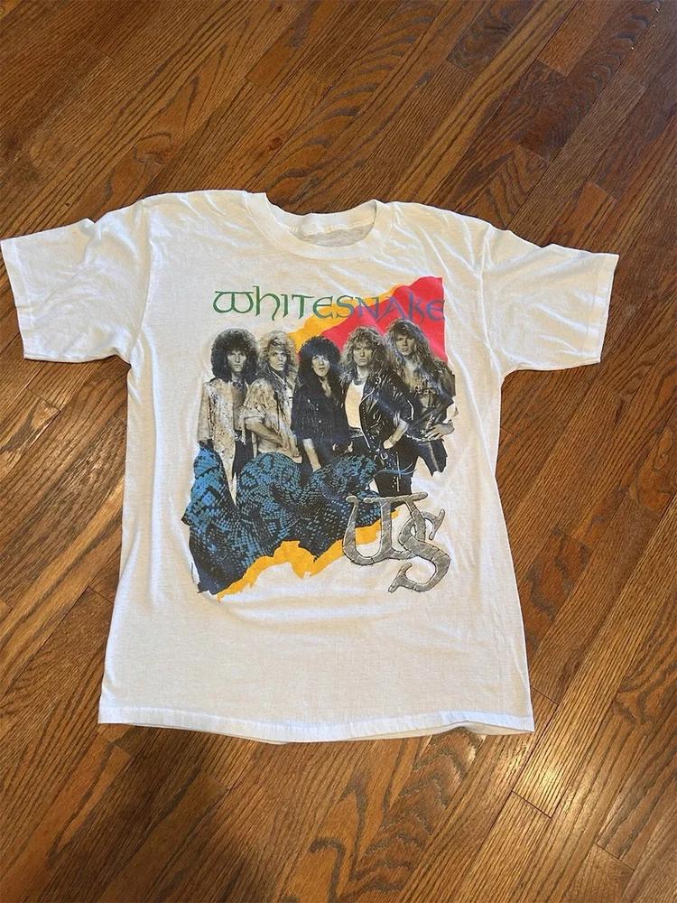 WHITESNAKE T Shirt 1987 white men And All Size S-4XL MR504 XXXL