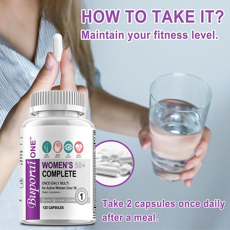 Ženy 50+ Complete - Multivitamín, Multiminerál - Podporuje zdraví srdce