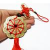 Thai Amulet Feng Shui Mystic Knot 10 Coins Buddhist Retro Vintage Protect Charm Talisman Powerful Wealth Success Health Luck Jewelry