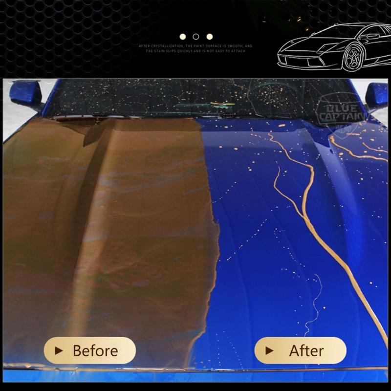 120ML/300ML Car Ceramic Nano-coating Liquid Glass Plated Crystal Hydrophobic Car Polish Wax Waterproof Paint Protector