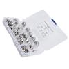 170Pcs Acorn Nuts Dome Head 304 Stainless Steel Caps Nut Assortment Kit for Industry