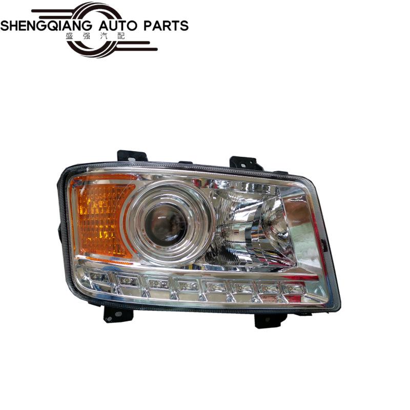 Dayun N9 Heavy Truck Headlight Assembly: Crystal Headlight & Bulb Type Dayun N9 Crystal Headlight Left Premium