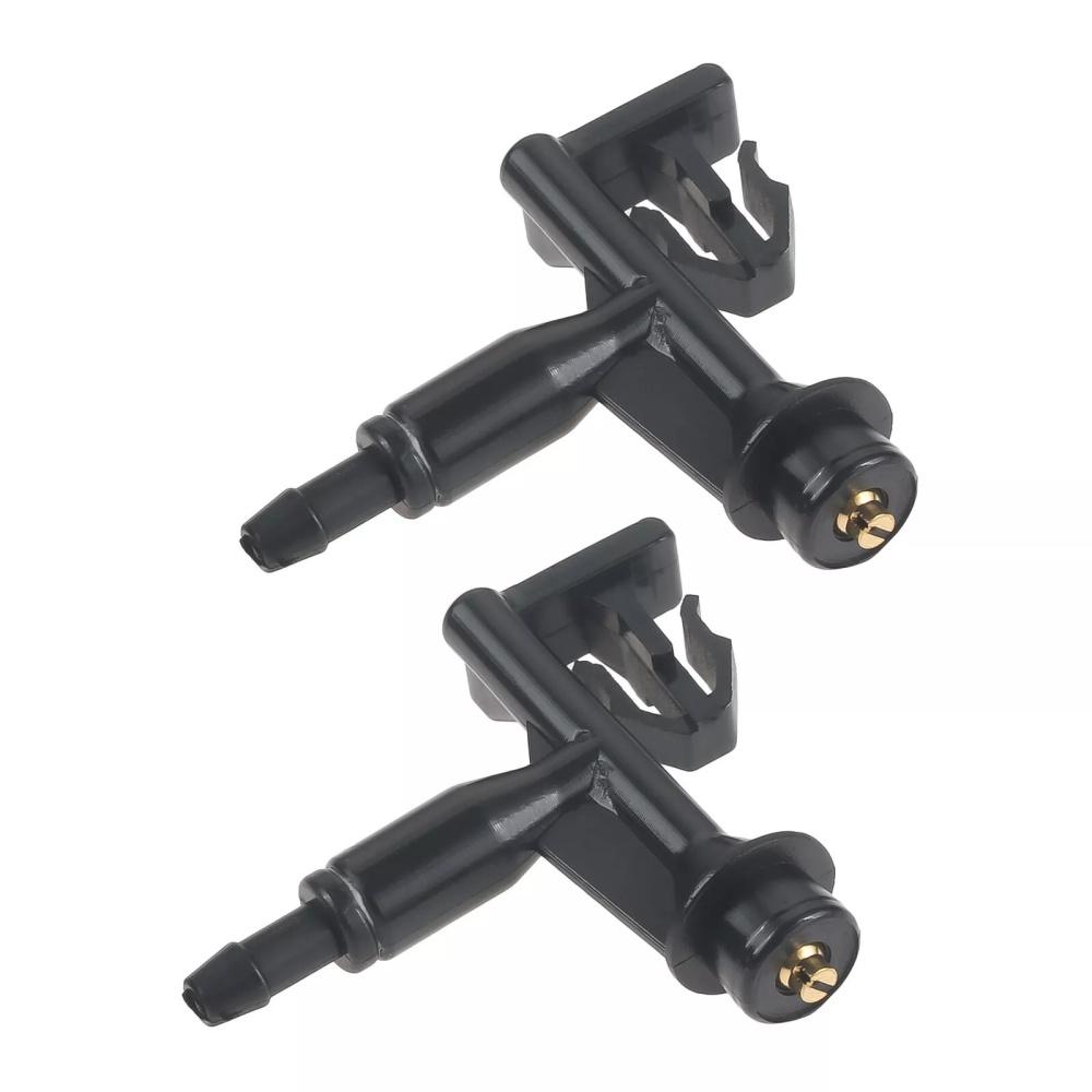 

2x Car Front Windshield Wiper Washer Jet Nozzles For Honda Fit Jazz 76810T5A003