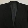 FARIANI Alemanha Fato Duplo Outono/Inverno Masculino G Preto Ajustador de Cintura Japão(USADO)