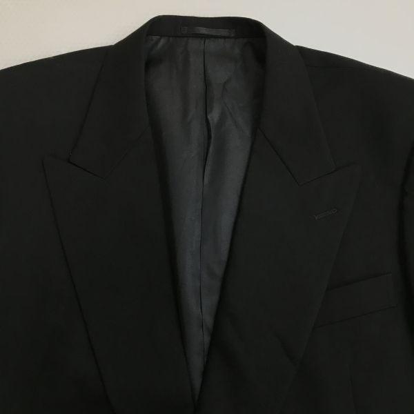 FARIANI Alemanha Fato Duplo Outono/Inverno Masculino G Preto Ajustador de Cintura Japão(USADO)
