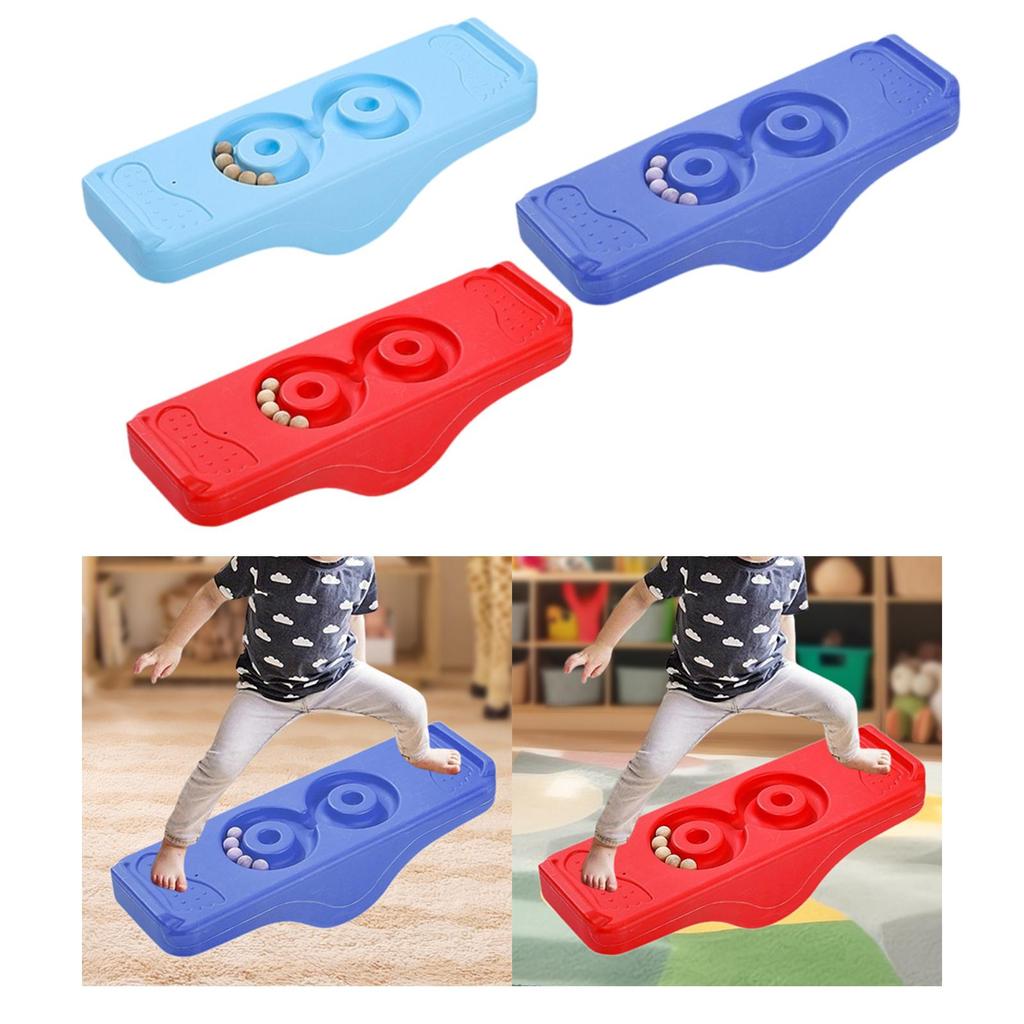 Portable PVC Balance Board for Kids Twisting Wobble Platform Anti Slip Strength Trainer for Physical Development